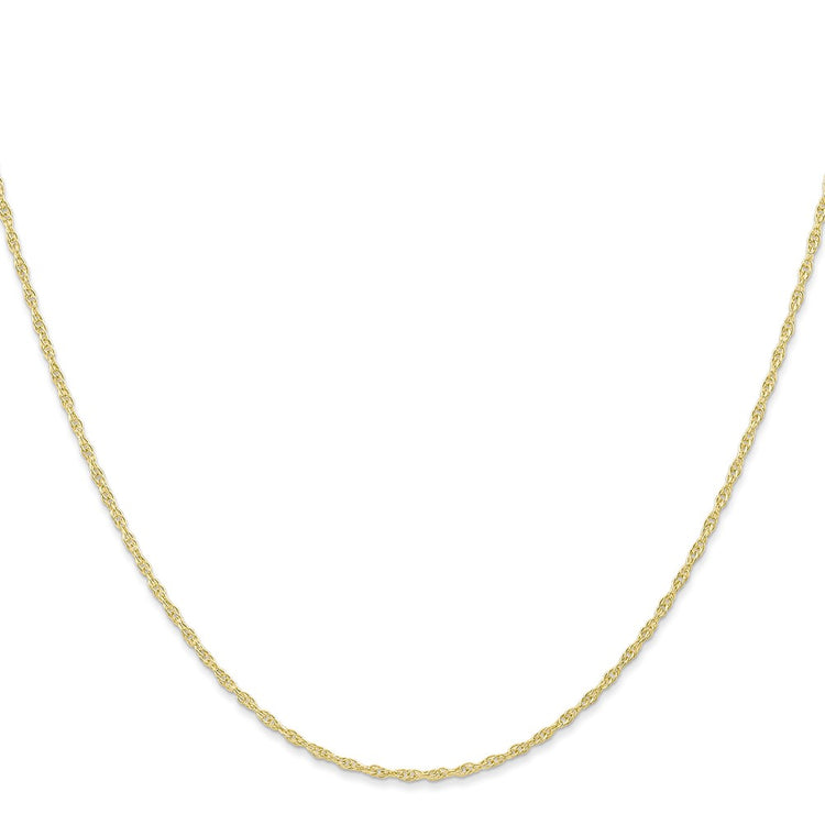 10k 1.15mm Carded Cable Rope Chain