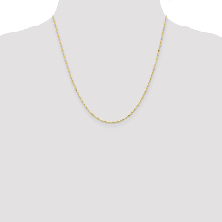 10k 1.1mm Singapore Chain