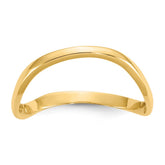 14K Polished Wave Fashion Thumb Ring Size 9