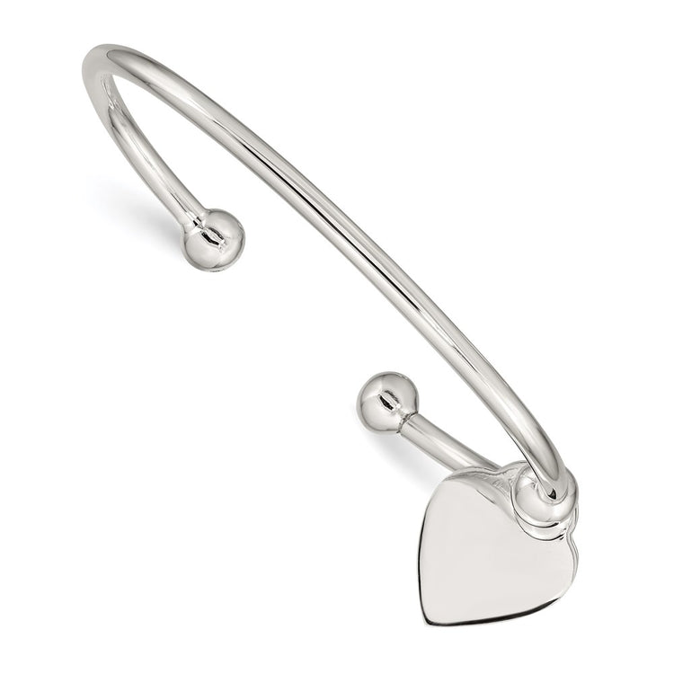 Sterling Silver 4mm Bangle Bracelet