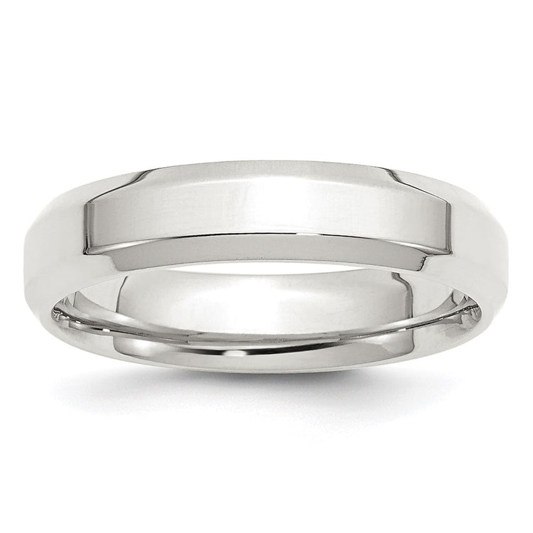 Sterling Silver 5mm Beveled Edge