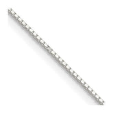 Sterling Silver .8mm 8 Sided Box Chain