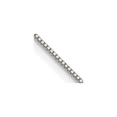 Sterling Silver .6mm Box Chain