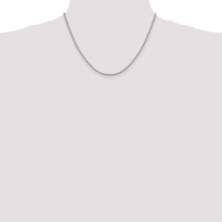 Sterling Silver 1.9mm Box Chain