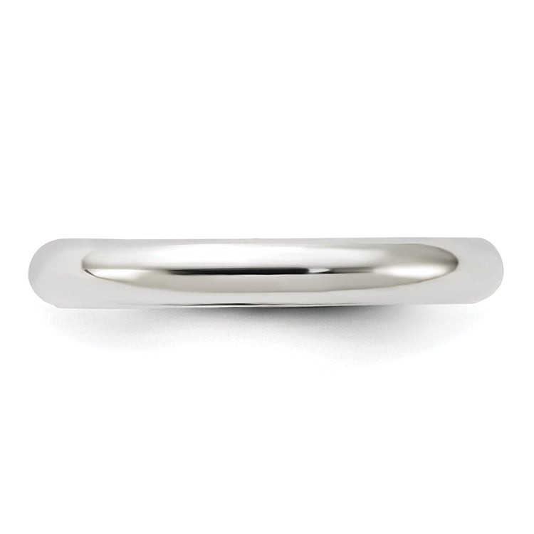 Sterling Silver 3mm Comfort Fit