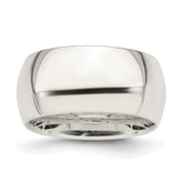Sterling Silver 10mm Comfort Fit