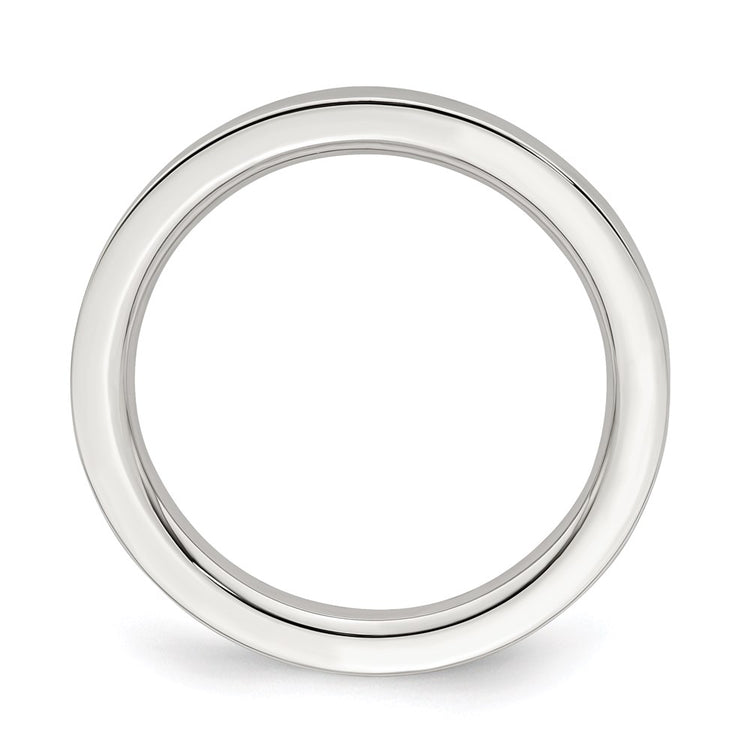 Sterling Silver 2mm Comfort Fit Flat