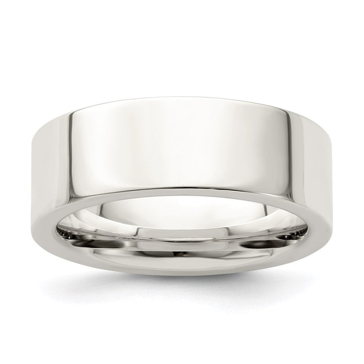 Sterling Silver 7mm Comfort Fit Flat