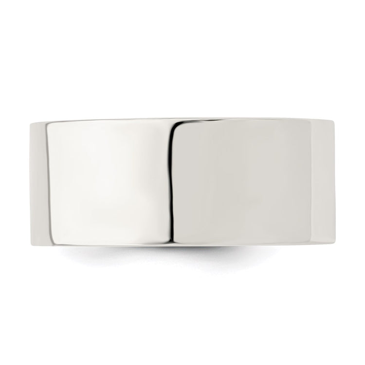 Sterling Silver 9mm Comfort Fit Flat