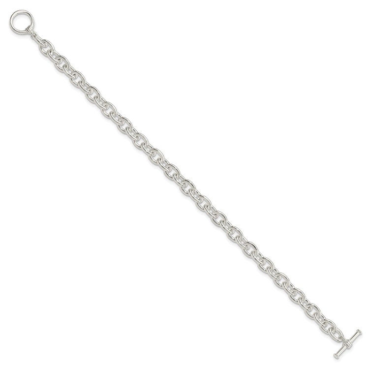 Sterling Silver Toggle Link Bracelet
