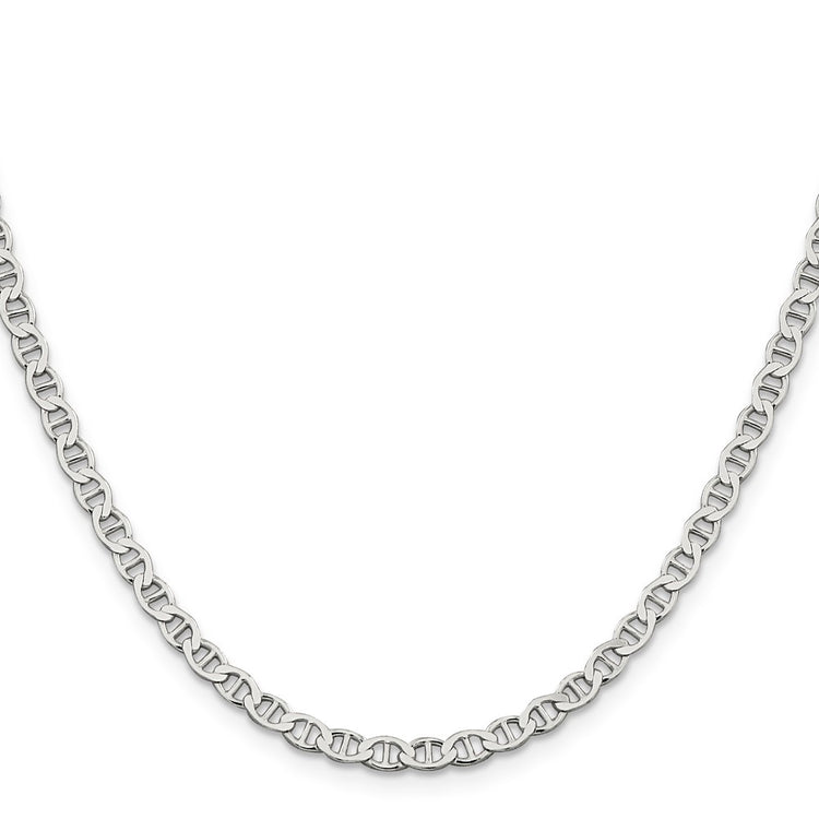 Sterling Silver 4mm Flat Anchor Chain