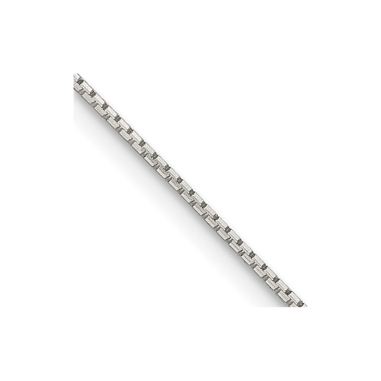 Sterling Silver .6mm 8 Sided Mirror Box Chain