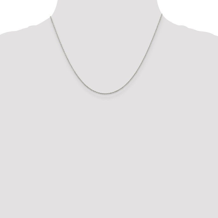 Sterling Silver 1.30mm Forzantine Cable Chain
