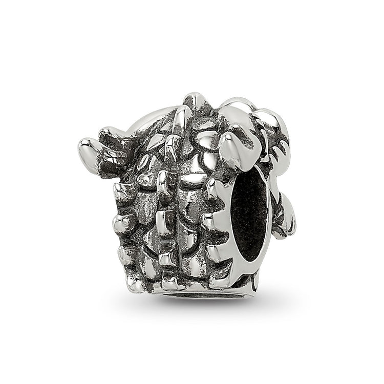 Sterling Silver Reflections Crystal Chinese New Year Dragon Bead