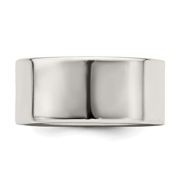 Sterling Silver 9mm Lightweight Flat
