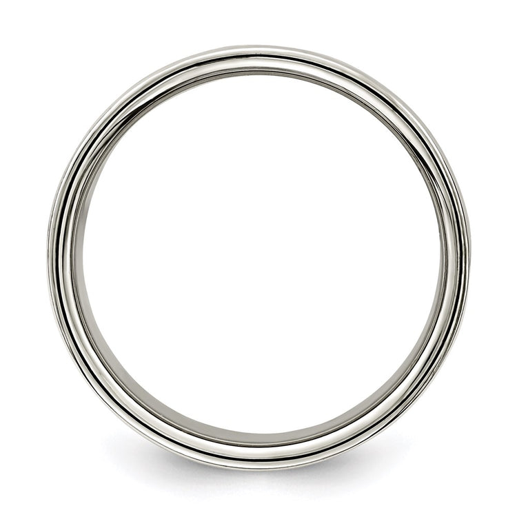 Sterling Silver 10mm Lightweight Flat