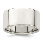 Sterling Silver 10mm Lightweight Flat