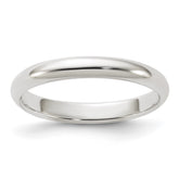 Sterling Silver 3mm Half Round
