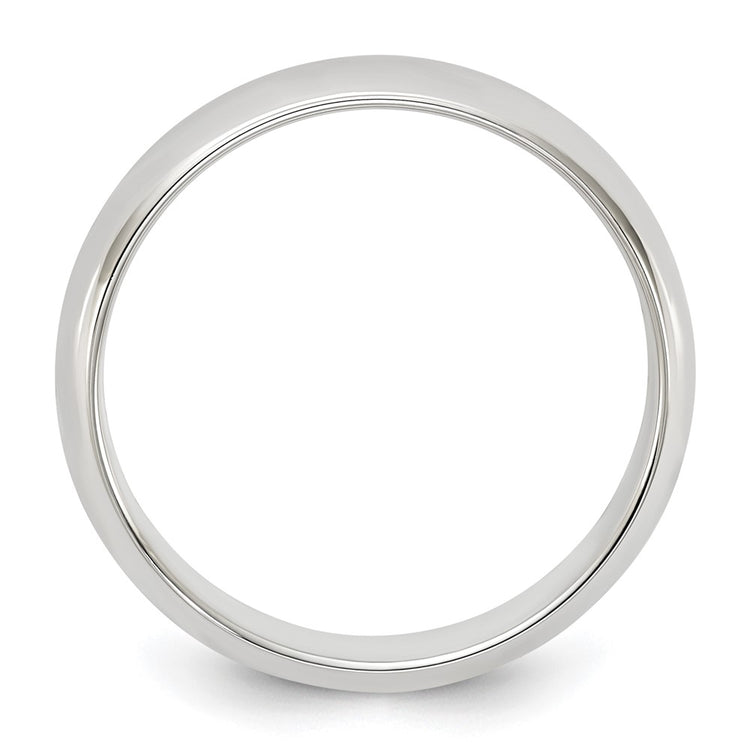 Sterling Silver 5mm Half Round