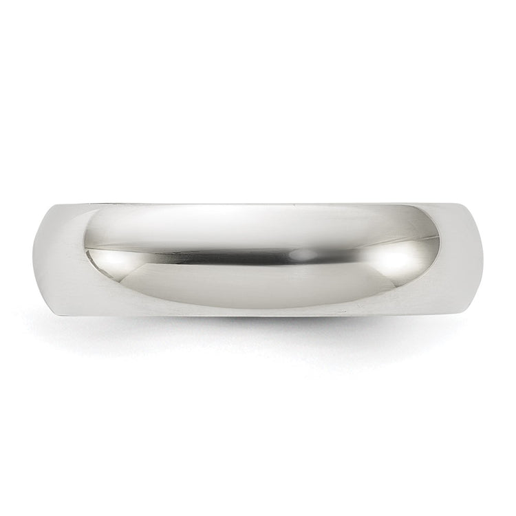Sterling Silver 5mm Half Round
