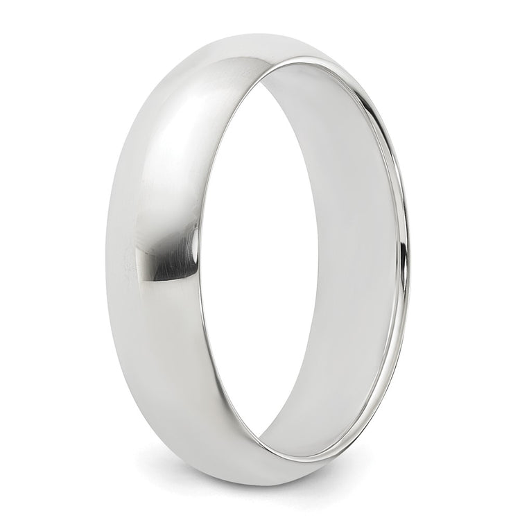 Sterling Silver 5mm Half Round