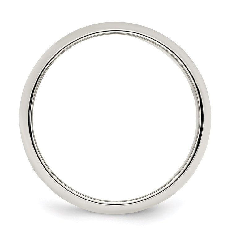 Sterling Silver 7mm Half Round
