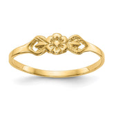 14K Flower Size 5 Baby / Childs Ring