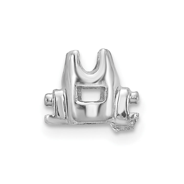14k White Gold Head Holds up to 2.75mm for X864 Add-a-Diamond Bracelet
