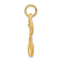 10k Diamond-cut Anchor Charm