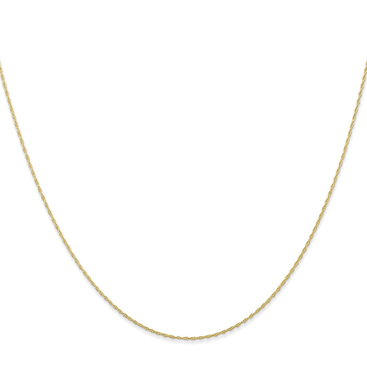 10k .5mm Carded Cable Rope Chain