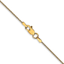 10k 1.0mm Parisian Wheat Chain