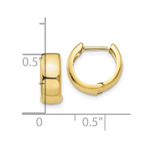 10k Hinged Hoop Earrings