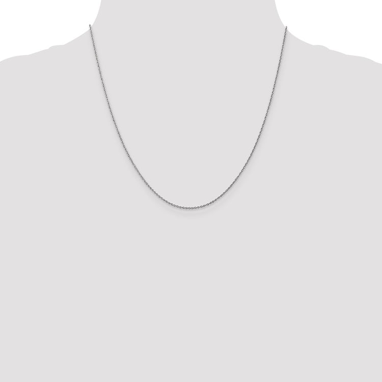 10k WG .8mm Lite-Baby Rope Chain