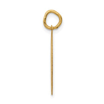 14k GRADUATION DAY Engravable Disc Charm