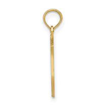 14k POLICE Badge with Engravable Area Pendant