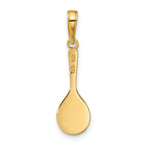 14k 3-D Tennis Racquet and Ball Charm