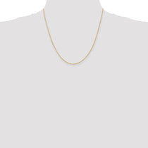 14K 20 inch 1.10mm Singapore with Spring Ring Clasp Chain