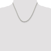 Sterling Silver 3.75mm Flat Anchor Chain