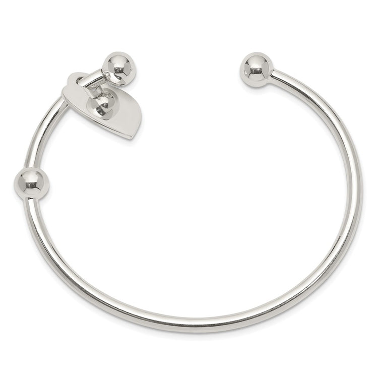Sterling Silver 4mm Bangle Bracelet