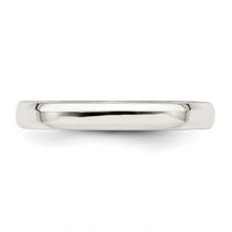 Sterling Silver 3mm Beveled Edge