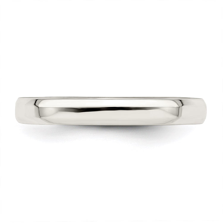 Sterling Silver 3mm Beveled Edge