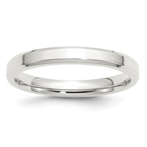 Sterling Silver 3mm Beveled Edge