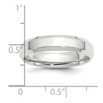 Sterling Silver 5mm Beveled Edge