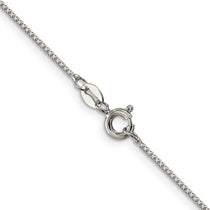 Sterling Silver 1mm 8 Sided Box Chain