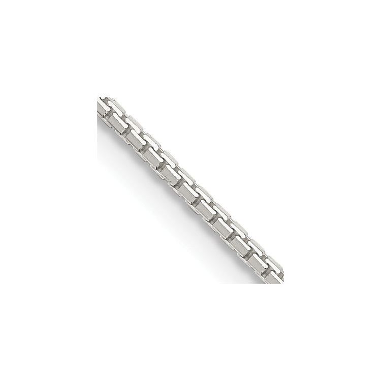 Sterling Silver 1.15mm 8 Sided Box Chain