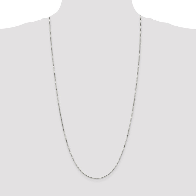 Sterling Silver 1.25mm 8 Sided Box Chain