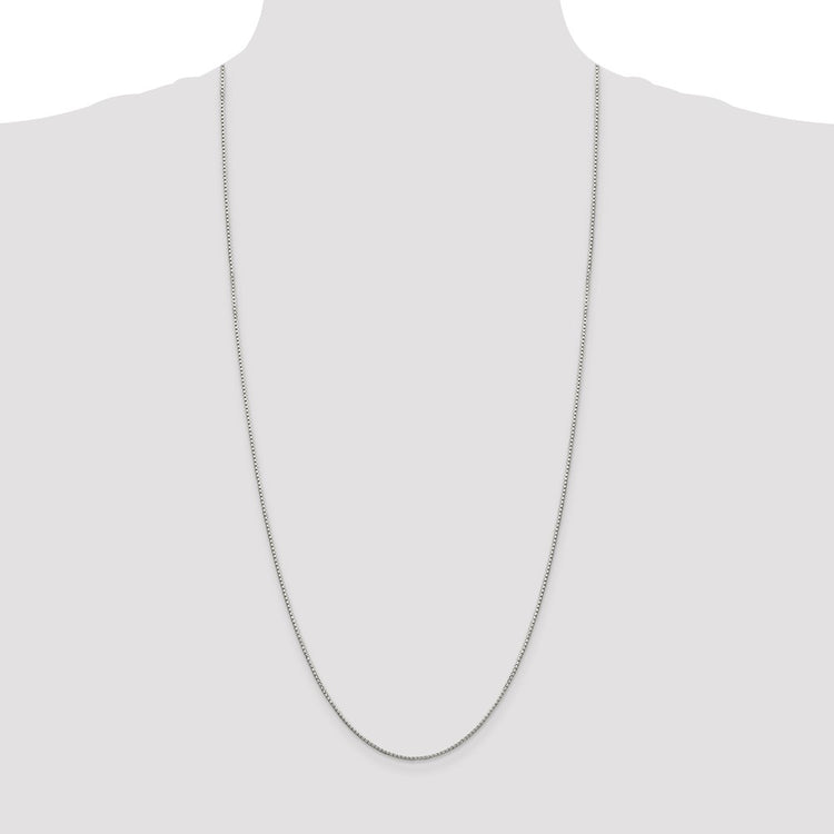 Sterling Silver 1.35mm 8 Sided Box Chain