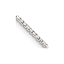 Sterling Silver 1.35mm 8 Sided Box Chain