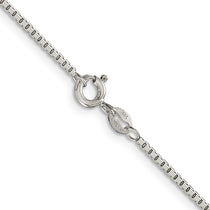 Sterling Silver 1.5mm 8 Sided Box Chain