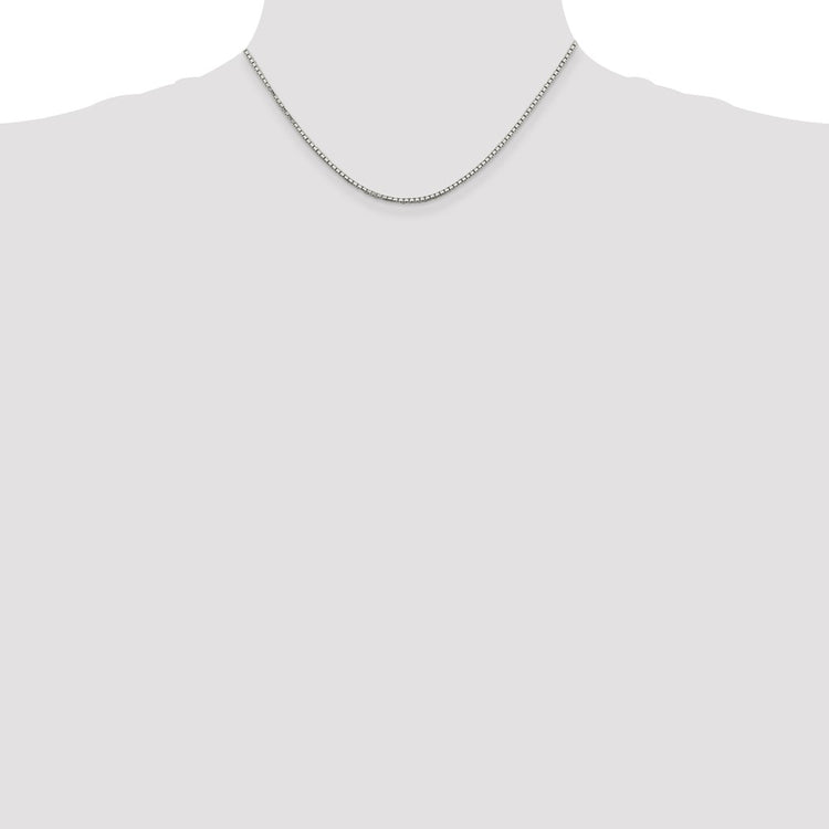 Sterling Silver 1.7mm 8 Sided Box Chain